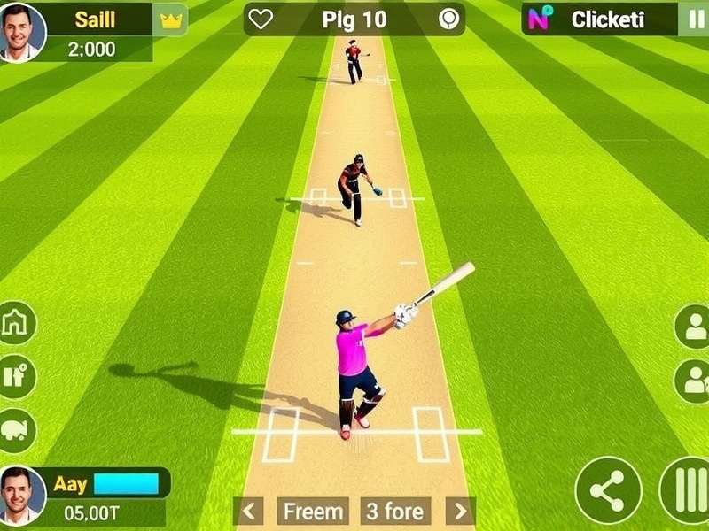 Cricket Supreme Royals Gameplay Screenshot